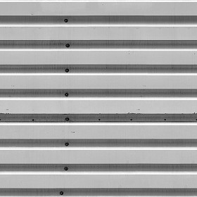 Textures   -   MATERIALS   -   METALS   -  Corrugated - White painted corrugated metal texture seamless 10028