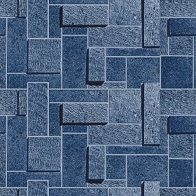 Textures   -   ARCHITECTURE   -   STONES WALLS   -   Claddings stone   -  Exterior - Wall cladding stone modern architecture texture seamless 07848