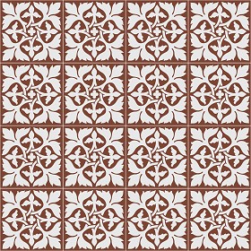 Textures   -   ARCHITECTURE   -   TILES INTERIOR   -   Cement - Encaustic   -  Victorian - Victorian cement floor tile texture seamless 13766