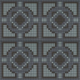 Textures   -   ARCHITECTURE   -   TILES INTERIOR   -   Mosaico   -   Classic format   -  Patterned - Mosaico patterned tiles texture seamless 15140