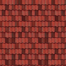Textures   -   ARCHITECTURE   -   ROOFINGS   -  Clay roofs - Spanish clay roofing texture seamless 03454