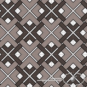 Textures   -   ARCHITECTURE   -   TILES INTERIOR   -   Ornate tiles   -  Geometric patterns - Geometric patterns tile texture seamless 18974