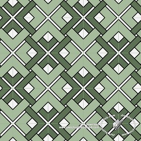 Textures   -   ARCHITECTURE   -   TILES INTERIOR   -   Ornate tiles   -  Geometric patterns - Geometric patterns tile texture seamless 18975