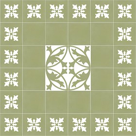 Textures   -   ARCHITECTURE   -   TILES INTERIOR   -   Cement - Encaustic   -  Encaustic - Traditional encaustic cement ornate tile texture seamless 13553