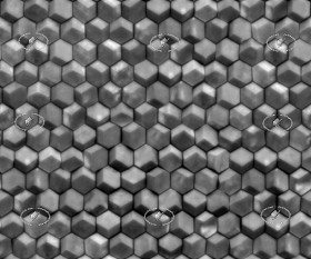 Textures   -   ARCHITECTURE   -   STONES WALLS   -   Claddings stone   -   Interior  - Olafur eliasson soil quasi brick wall texture seamless 21173 - Displacement