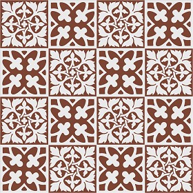 Textures   -   ARCHITECTURE   -   TILES INTERIOR   -   Cement - Encaustic   -  Victorian - Victorian cement floor tile texture seamless 13774