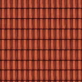 Textures   -   ARCHITECTURE   -   ROOFINGS   -  Clay roofs - Portuguese clay roof tile texture seamless 03461
