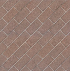 Textures   -   ARCHITECTURE   -   TILES INTERIOR   -  Terracotta tiles - Smooth pinkish terracotta tile texture seamless 17123