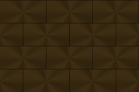 Textures   -   MATERIALS   -   METALS   -  Facades claddings - Brown metal facade cladding texture seamless 10221