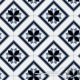 Textures   -   ARCHITECTURE   -   TILES INTERIOR   -   Ornate tiles   -  Geometric patterns - Geometric patterns tile texture seamless 18981
