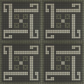 Textures   -   ARCHITECTURE   -   TILES INTERIOR   -   Mosaico   -   Classic format   -  Patterned - Mosaico patterned tiles texture seamless 15148