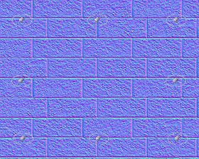 Textures   -   ARCHITECTURE   -   STONES WALLS   -   Stone blocks  - Retaining wall stone blocks texture seamless 21076 - Normal