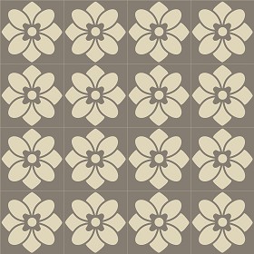 Textures   -   ARCHITECTURE   -   TILES INTERIOR   -   Cement - Encaustic   -  Victorian - Victorian cement floor tile texture seamless 13776