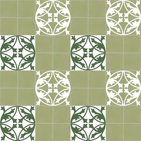 Textures   -   ARCHITECTURE   -   TILES INTERIOR   -   Cement - Encaustic   -  Encaustic - Traditional encaustic cement ornate tile texture seamless 13559