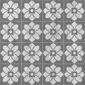 Textures   -   ARCHITECTURE   -   TILES INTERIOR   -   Cement - Encaustic   -  Victorian - Victorian cement floor tile texture seamless 13778