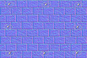 Textures   -   ARCHITECTURE   -   STONES WALLS   -   Stone blocks  - Retaining wall stone blocks texture seamless 21214 - Normal