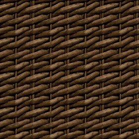 Textures   -   NATURE ELEMENTS   -  RATTAN &amp; WICKER - Wicker woven basket texture seamless 12597