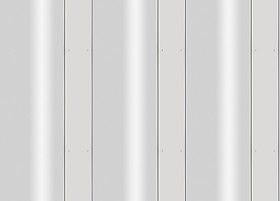 Textures   -   MATERIALS   -   METALS   -  Facades claddings - White painted metal facade cladding texture seamless 10226