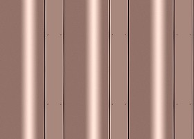 Textures   -   MATERIALS   -   METALS   -  Facades claddings - Copper metal facade cladding texture seamless 10228