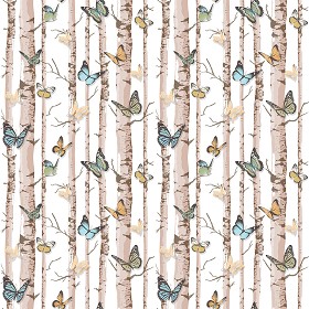Textures   -   MATERIALS   -   WALLPAPER   -  various patterns - Trees background wallpaper texture seamless 12247