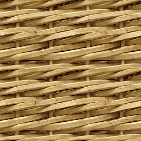 Textures   -   NATURE ELEMENTS   -  RATTAN &amp; WICKER - Wicker woven basket texture seamless 12600