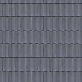 Textures   -   ARCHITECTURE   -   ROOFINGS   -  Clay roofs - Concrete roof tile texture seamless 03470