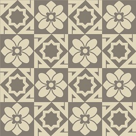 Textures   -   ARCHITECTURE   -   TILES INTERIOR   -   Cement - Encaustic   -  Victorian - Victorian cement floor tile texture seamless 13784