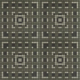 Textures   -   ARCHITECTURE   -   TILES INTERIOR   -   Mosaico   -   Classic format   -  Patterned - Mosaico patterned tiles texture seamless 15157