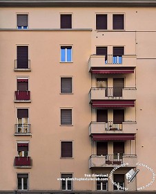 Textures   -   ARCHITECTURE   -   BUILDINGS   -  Residential buildings - Residential building texture seamless 18187