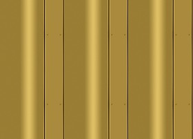 Textures   -   MATERIALS   -   METALS   -  Facades claddings - Gold metal facade cladding texture seamless 10231