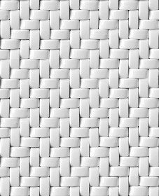Textures   -   ARCHITECTURE   -   TILES INTERIOR   -   Mosaico   -  Mixed format - Herringbone mosaic tile texture seamless 15666