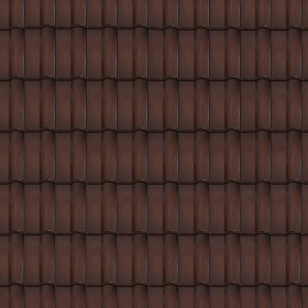 Textures   -   ARCHITECTURE   -   ROOFINGS   -  Clay roofs - Terracotta roof tile texture seamless 03472