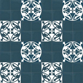 Textures   -   ARCHITECTURE   -   TILES INTERIOR   -   Cement - Encaustic   -  Encaustic - Traditional encaustic cement ornate tile texture seamless 13568
