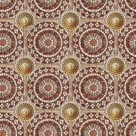 Textures   -   ARCHITECTURE   -   TILES INTERIOR   -  Coordinated themes - Mosaic tiles royal series texture seamless 14028