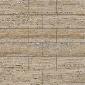 Textures   -   ARCHITECTURE   -   TILES INTERIOR   -   Marble tiles   -  Travertine - Striated travertine floor tile texture seamless 14795