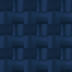 Textures   -   ARCHITECTURE   -   DECORATIVE PANELS   -   3D Wall panels   -  Mixed colors - Interior 3D wall panel texture seamless 02852