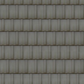 Textures   -   ARCHITECTURE   -   ROOFINGS   -  Clay roofs - Terracotta roof tile texture seamless 03478