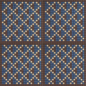 Textures   -   ARCHITECTURE   -   TILES INTERIOR   -   Mosaico   -   Classic format   -  Patterned - Mosaico patterned tiles texture seamless 15165