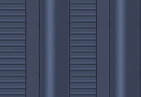 Textures   -   MATERIALS   -   METALS   -  Facades claddings - Blue metal facade cladding texture seamless 10239