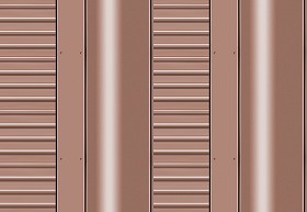 Textures   -   MATERIALS   -   METALS   -  Facades claddings - Copper metal facade cladding texture seamless 10241