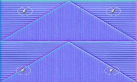 Textures   -   ARCHITECTURE   -   CONCRETE   -   Plates   -   Clean  - Equitone fiber cement facade panel texture seamless 20978 - Normal