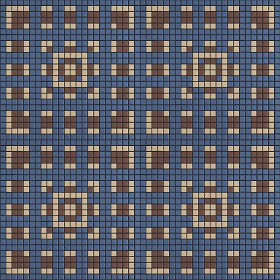 Textures   -   ARCHITECTURE   -   TILES INTERIOR   -   Mosaico   -   Classic format   -  Patterned - Mosaico patterned tiles texture seamless 15170