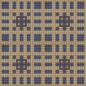 Textures   -   ARCHITECTURE   -   TILES INTERIOR   -   Mosaico   -   Classic format   -  Patterned - Mosaico patterned tiles texture seamless 15171