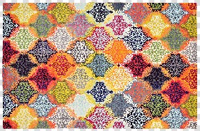 Textures   -   MATERIALS   -   RUGS   -  Patterned rugs - Contemporary patterned rug texture 20085