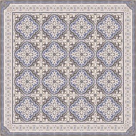 Textures   -   ARCHITECTURE   -   TILES INTERIOR   -   Cement - Encaustic   -  Encaustic - Traditional encaustic cement ornate tile texture seamless 13583