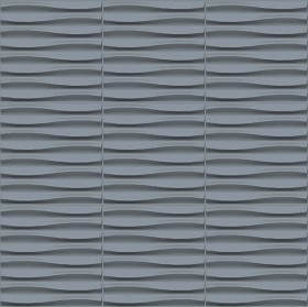 Textures   -   ARCHITECTURE   -   DECORATIVE PANELS   -   3D Wall panels   -  Mixed colors - Interior 3D wall panel texture seamless 02868