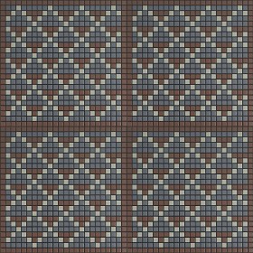 Textures   -   ARCHITECTURE   -   TILES INTERIOR   -   Mosaico   -   Classic format   -  Patterned - Mosaico patterned tiles texture seamless 15179