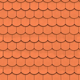 Textures   -   ARCHITECTURE   -   ROOFINGS   -  Clay roofs - Shingle clay roof tile texture seamless 03497