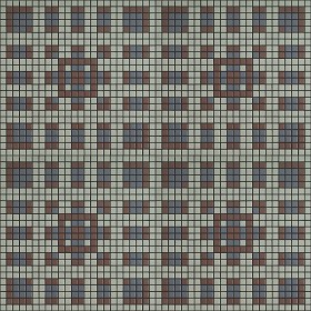 Textures   -   ARCHITECTURE   -   TILES INTERIOR   -   Mosaico   -   Classic format   -  Patterned - Mosaico patterned tiles texture seamless 15185