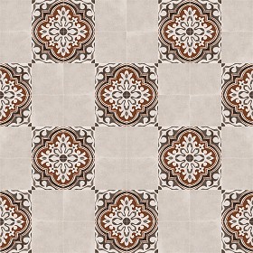 Textures   -   ARCHITECTURE   -   TILES INTERIOR   -   Cement - Encaustic   -  Encaustic - Traditional encaustic cement ornate tile texture seamless 13594